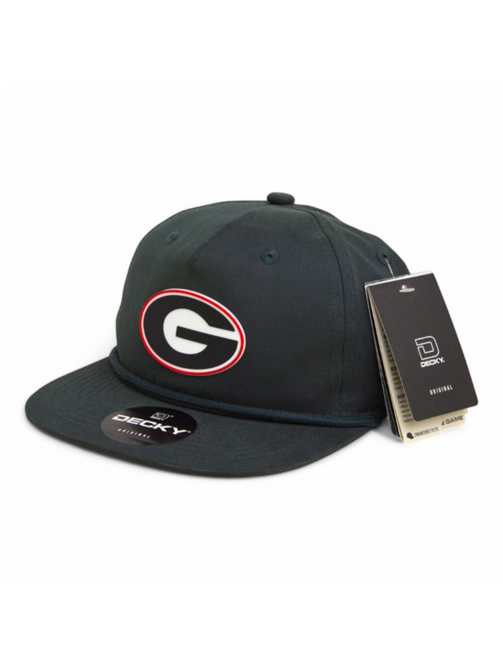 Georgia Bulldogs Power G 3D Classic Rope Hat- Charcoal
